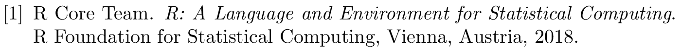 BibTeX example: manual citation style unsrt